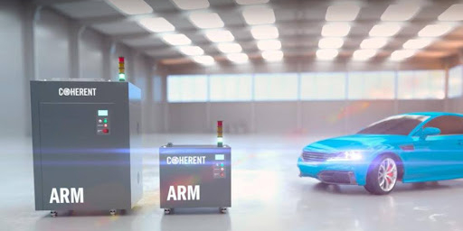 Vláknové lasery Coherent ARM pro masovou výrobu automobilů