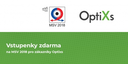 Vstupenky na MSV 2018 zdarma pro naše zákazníky